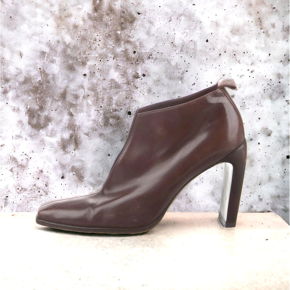 Gucci brown ankle boots